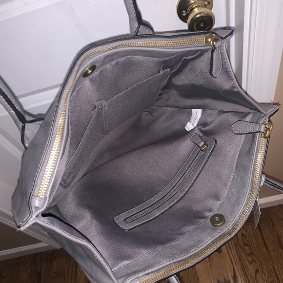 Dark Gray Tote Handbag - A New Day Hearthstone - Picture 5 of 8